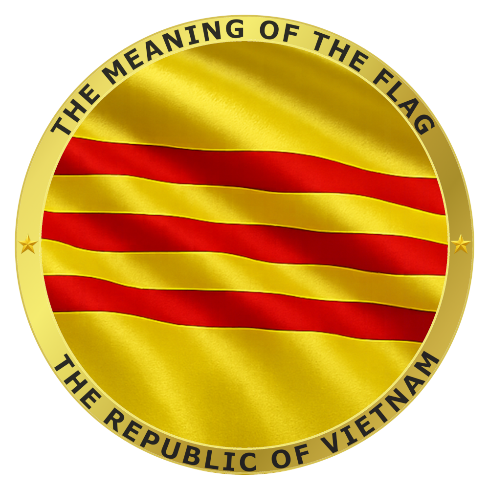The meaning of the flag of the Republic of Vietnam