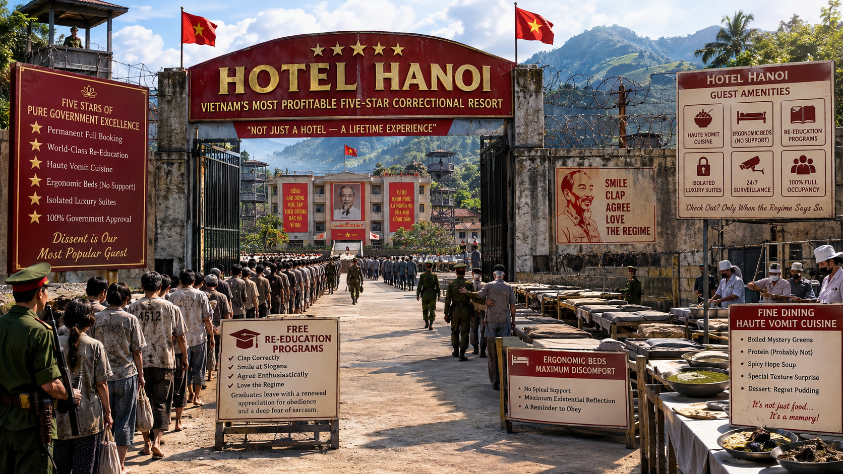 🎖️ Khách Sạn Hà Nội: Khu Nghỉ Dưỡng Cải Huấn Năm Sao Sinh Lợi Nhất Việt Nam