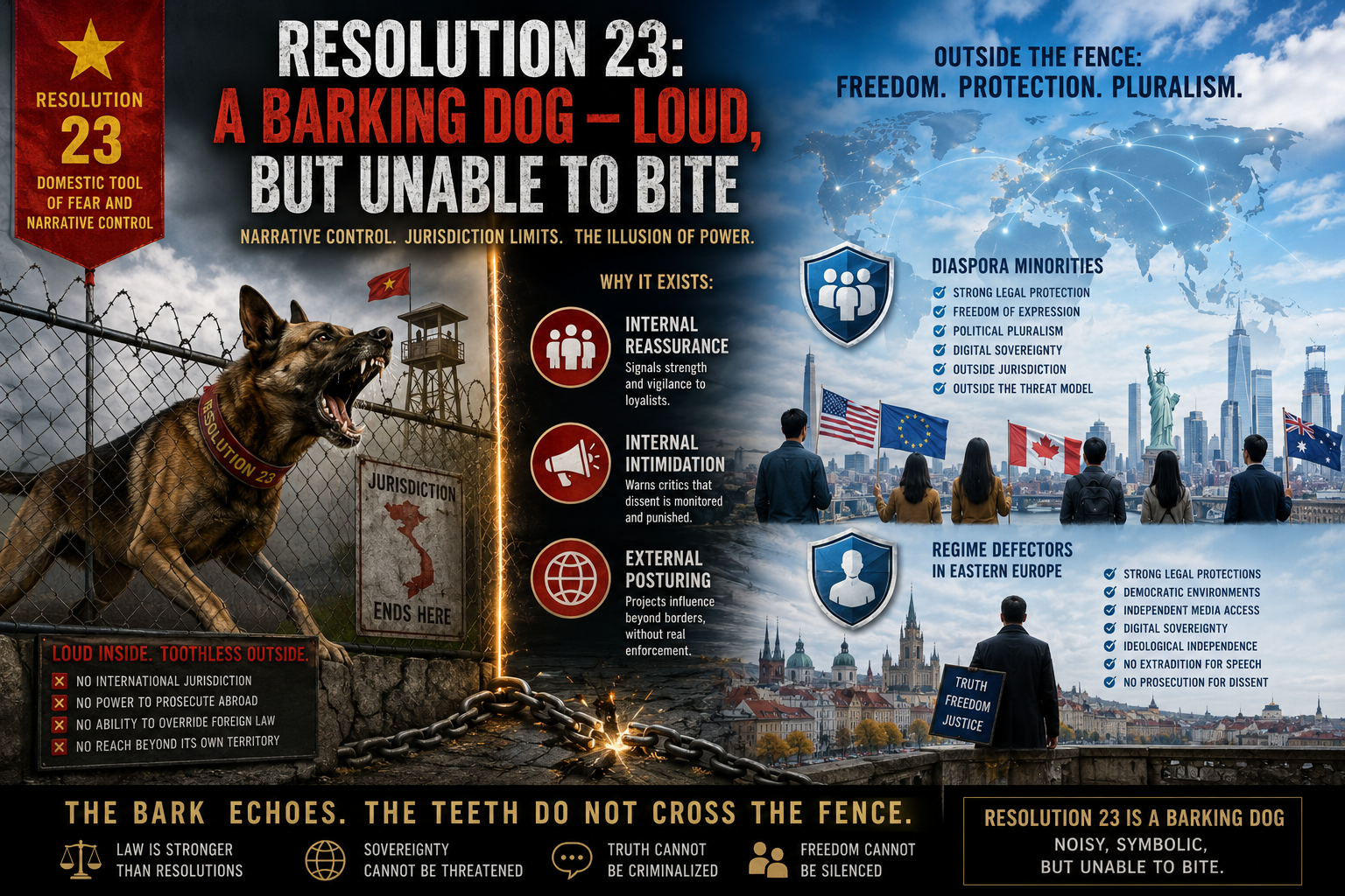 Why Resolution 23 Is a Barking Dog — Loud, But Unable to Bite