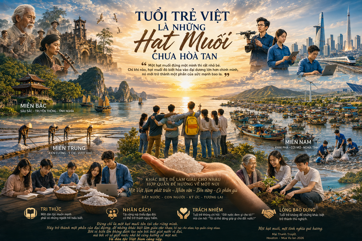 Tuổi Trẻ Việt Là Những Hạt Muối Chưa Hòa Tan