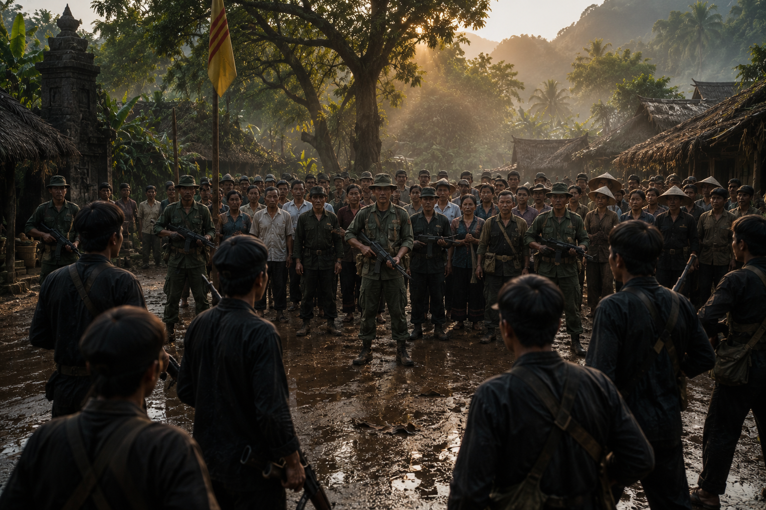 NGÔI LÀNG CHỌN SỰ CAN TRƯỜNG