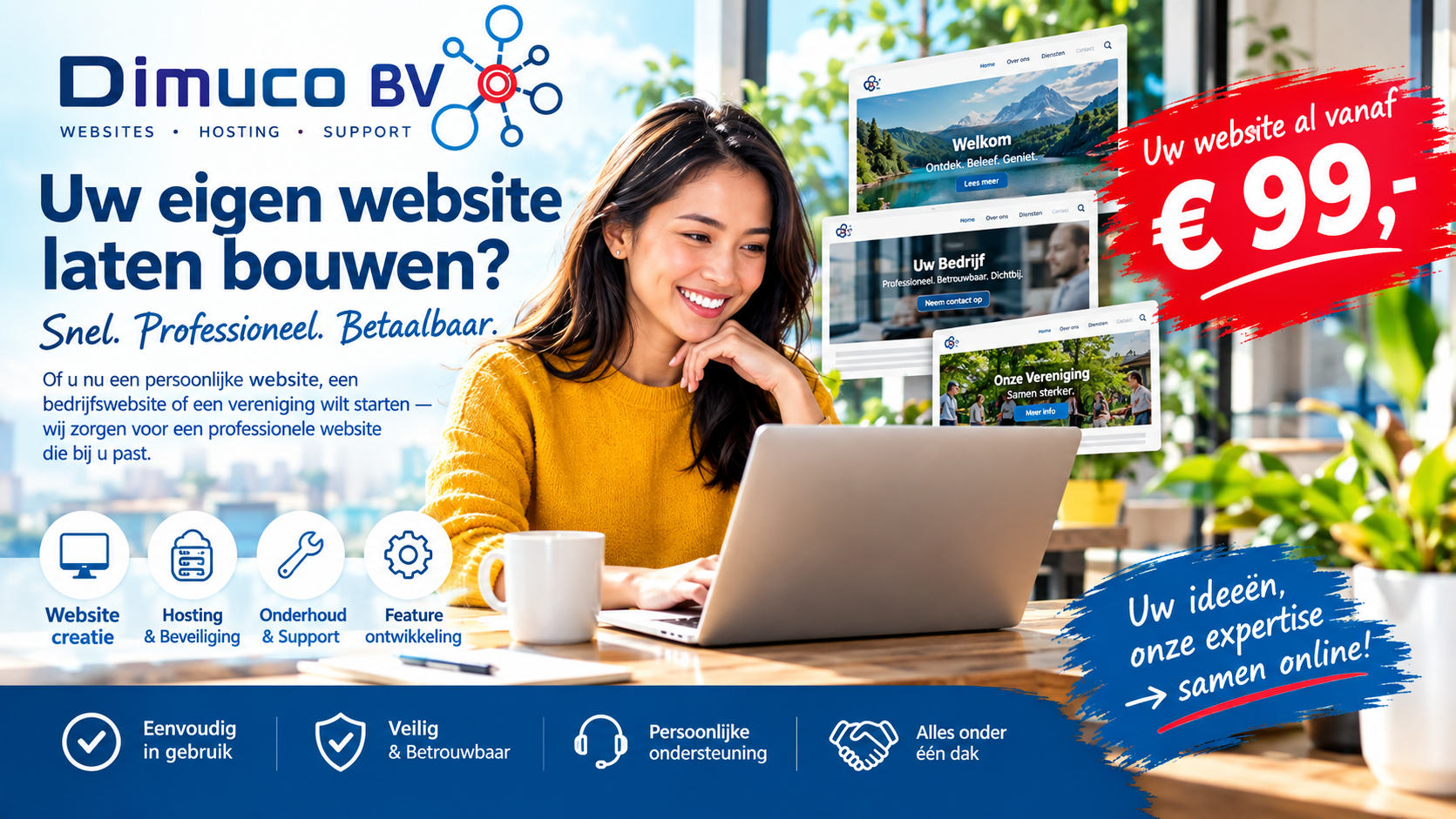 Dimuco BV — Bouw Jouw Soevereine Webnode